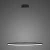 Lampa wisząca Ledowe Okręgi No.1 80cm in 4k czarna AltavolaDesign (LA073/P_80_in_4k_black) - ALTAVOLA DESIGN
