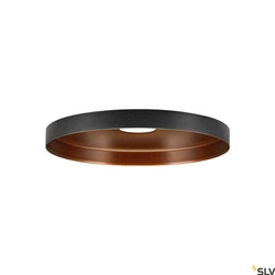 LALU® PLATE 15,Klosz, Mix&Match, wys.: 1,5 cm, czarny (1007544) - SLV