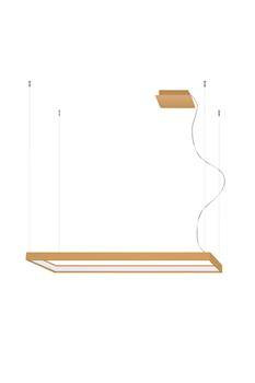 Lampa wisząca TUULA M złoty LED 4000K (TH.164) - Thoro Lighting
