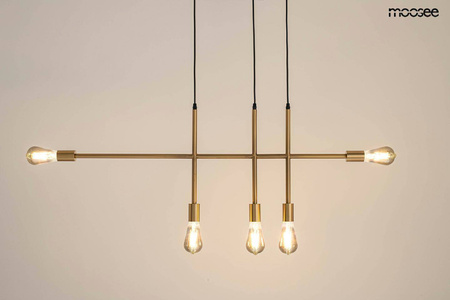 Lampa wisząca RIVA 5 złota (MSE010100396) - Moosee