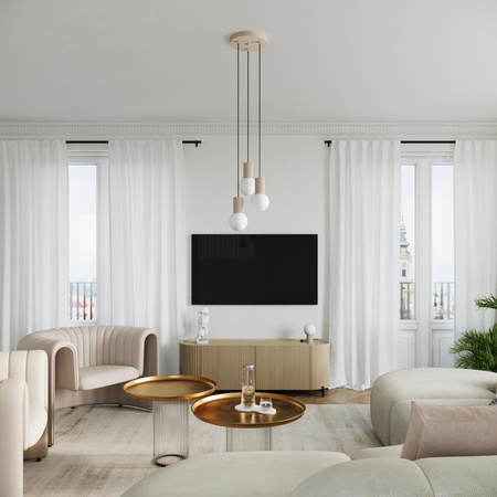 Lampa biurkowa HALO taupe (SL.1746) - Sollux Lighting