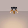 Plafon WINX 3P czarny/miedź (SL.1377) - Sollux Lighting