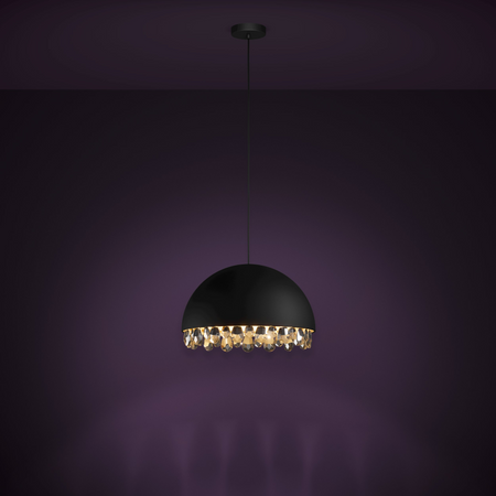 Lampa wisząca GAETANO 2 czarna (39949) - EGLO