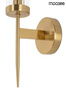MOOSEE lampa ścienna TORCH złota (MSE010400197) - Moosee