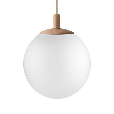 Lampa wisząca ALUR WOOD M kolor Drewno (11148119) - KASPA