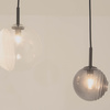 LINE LIGHT 5ΧG9 MAX 5W METAL-GLASS, CLEAR-FROST WHITE-SMOKED (23056 Zambelis) - Zambelis