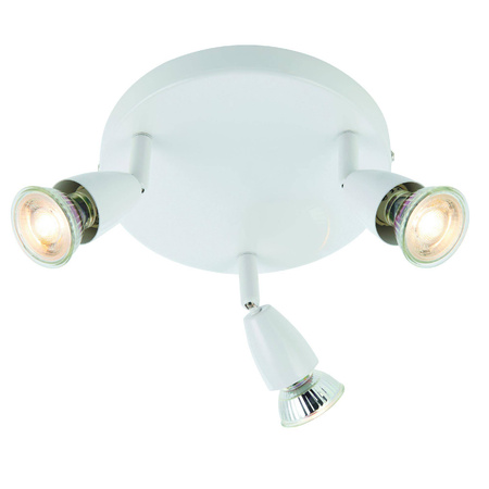 Lampa sufitowa Amalfi 3lt round white 35W (43283) - Saxby
