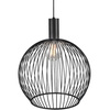 Lampa wisząca AVER Nordlux E27 60W Metal Czarny
