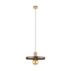 SILA SABIA BROWN 1XE27 LAMPA WISZĄCA 300 (10757) - TK Lighting
