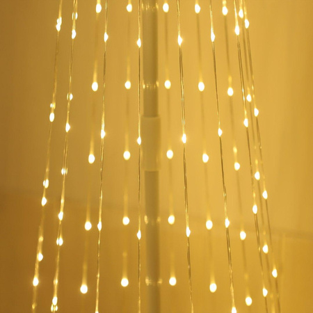 Choinka 1,8 m na pilota do zmiany świateł  269LED RGB + 2700K IP44 (EK2403) - Eko-Light