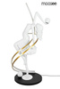 Designerska lampa podłogowa z pilotem zmiany barwy DANCING QUEEN (MSE1501100428) - Moosee