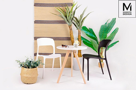 MODESTO krzesło ZING białe - polipropylen (C1028.WHITE) - Modesto Design