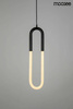 Nowoczesna lampa wisząca do salonu PUZO S czarna  (MSE1501100419) - Moosee