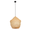 PENDANT LAMP NATURAL BRAIDED WHEAT 1XE27 (22161 Zambelis) - Zambelis