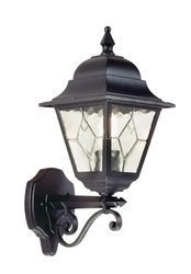 Lampa zewnętrzna, kinkiet NORFOLK kol. CZARNY (NR1 BLK) -  Elstead Lighting