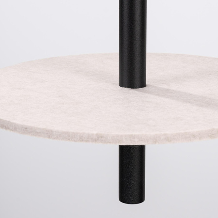 Lampa wisząca FELTRO 1 czarna/beżowa (SL.1879) - Sollux Lighting