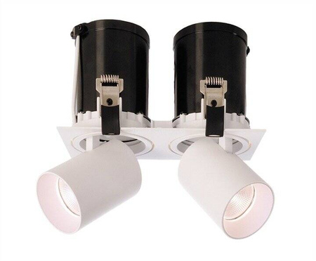 Lampa wpuszczana RIGEL MINI SQUARE DOUBLE biała DEKOLIGHT (D565314)