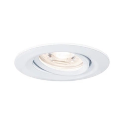 Oprawa wbudowana Nova mini Coin okrągła ruchoma LED 1x4W 310lm Biały Mat/Aluminium (PL94292) - PAULMANN