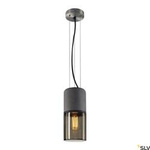 LISENNE, lampa wisząca, TC-(D,H,T,Q)SE, kolor kamienny szary, maks. 23 W (155714) - SLV