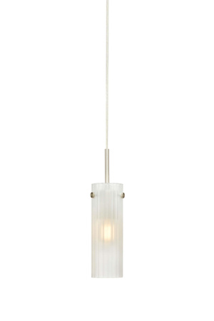 TIBIA Pendant 1L Frosted/Satin Nickel (109014) Markslojd