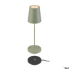 Przenośna lampa VINOLINA TWO 2200/2700/3000 K, TOUCH, zielona (1007696) - SLV