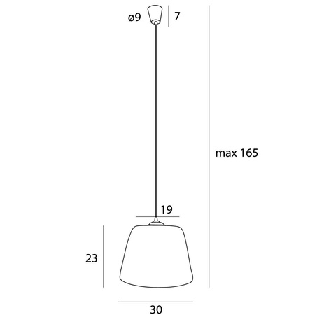 MAXLIGHT P0582 LAMPA WISZĄCA ZE SŁOMY POT