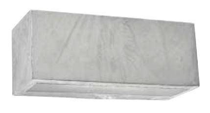 Kinkiet zewnętrzny ASKER 1700 GALVANIZED LED 8W 3000K UP / DOWN EEI F Norlys