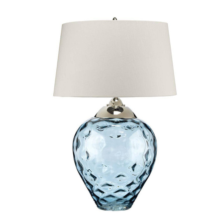 Duża lampa stołowa Samara - 2 źródła światła - Jasnoniebieska (QN-SAMARA-TL-LRG-BLU) - Quintiesse