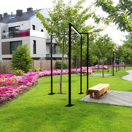 Lampa stojąca ogrodowa Taketa - Antracyt (2140 mm)   (9930) - Shilo Garden