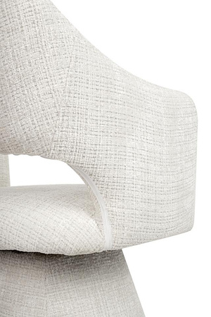 MaMaison krzesło obrotowe VERONA białe (MM1501100297) - MaMaison