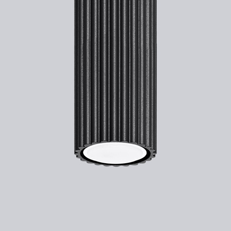 Plafon KARBON 40 czarny (SL.1571) - Sollux Lighting
