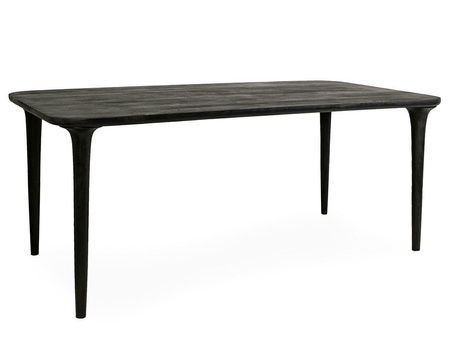 MaMaison stół jadalniany LAMINAR 200 czarny / drewno (MM001501100338) - MaMaison