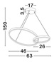 Lampa wisząca wewnętrzna CHULUMANI (LE44820) - Luces Exclusivas