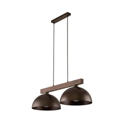 Lampa wisząca OSLO BROWN 2 PŁ (4507) - TK Lighting