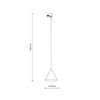 TRACER CONO BEIGE (10654) - TK Lighting