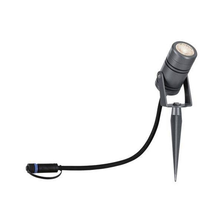Reflektor ogrodowy Plug & Shine RADON 11W 1200lm IP65 3000K 24V szary/ aluminium (PL94367) - PAULMANN