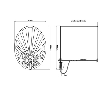 Lampa wisząca LEHDET biała (TH.001B) - Thoro Lighting