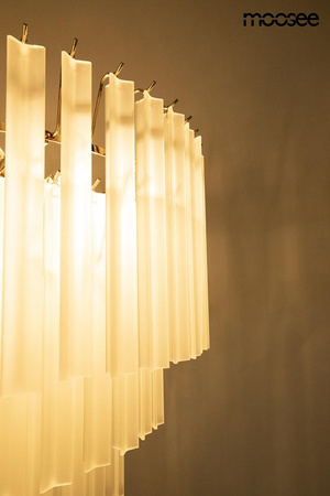 Elegancki złoty żyrandol GORDON 80 złota (MSE1501100563) - Moosee