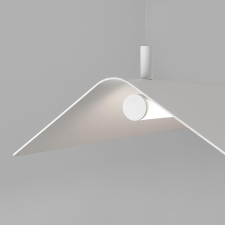 Lampa wisząca ELVA biała LED 4000K (TH.448) - Thoro Lighting