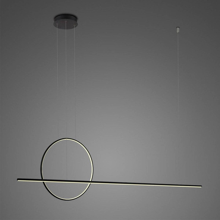 Lampa wisząca LINEA No.2 Φ40 cm czarna 3k Altavola Design (LA087/PX143_40_3k_black) - ALTAVOLA DESIGN