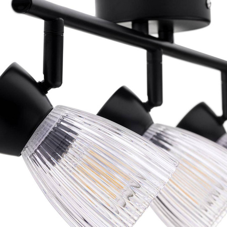Lampa sufitowa BEST BLACK 3 (ML9972) - Milagro