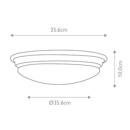 Plafon Brompton (BATH-BROMPTON-F) - Elstead Lighting