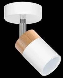 Kinkiet JOKER WHITE/WOOD 1xGU10 (MLP6299) - Milagro