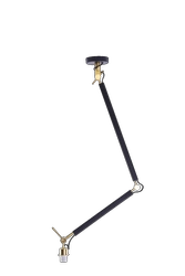 Lampa wisząca / Lampbody ZYTA S PENDANT LAMPBODY BK/GO (AZ4189) - Azzardo