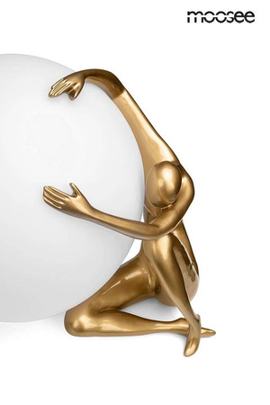 Designerska lampa podłogowa UOMO 50 złota (MSE1501100453) - Moosee
