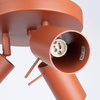 Plafon RING 3P ochra czerwona (SL.1509) - Sollux Lighting