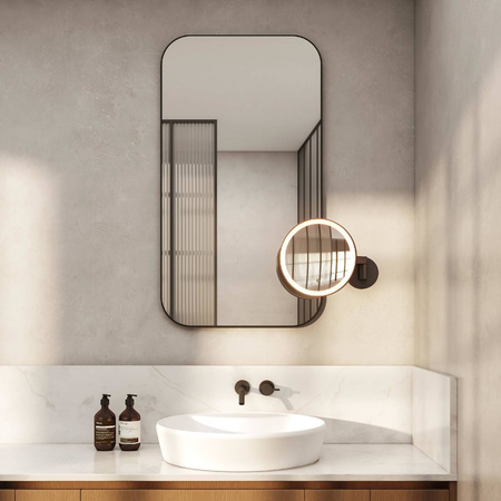 Lustro Nagoya Matowy Czarny (1447001) - Astro Lighting