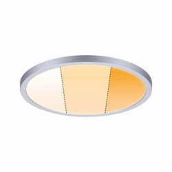 Plafoniera VariFit AREO LED DIM 16W 1400lm 2000-4000K okrągła 230mm IP44 230V chrom matowy / tworzywo sztuczne (PL92992) - PAULMANN