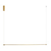 LED PENDANT LAMP 20W 3000K ALUMINIUM 3000K  GOLD (20120 Zambelis) - Zambelis