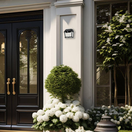 Kinkiet Solarny z czujnikiem ruchu Filo Podwójny 3000K (EKO0731) - Eko-Light